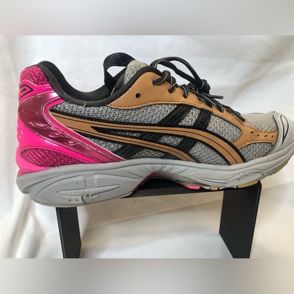 Asics Women’s Ubi-S Gel Kayano 14 Oyster Grey/ Pink Glow- Size 10.5 No Box - Picture 10 of 16